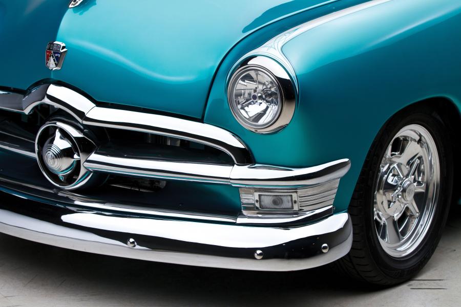  Ford Custom Station Wagon The WOODN8R 1950 года  (фото 14 из 25)